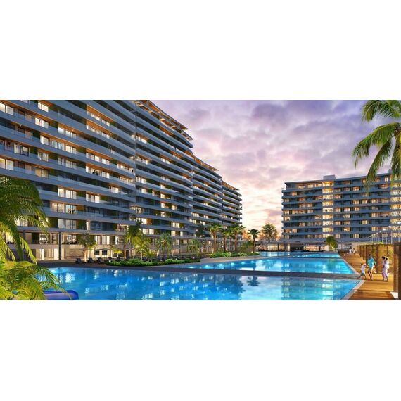 Apartment 2-room 1+1 by the sea in Iskele (Long Beach) Cyprus area 37m² , 5 image