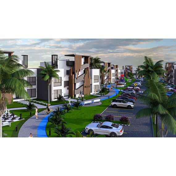 Квартира 2-комнатная 1+1 у моря в Карпасе площадь 61м², изображение 11