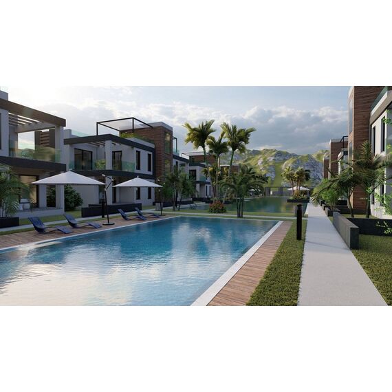Apartment 2-room 1+1 by the sea in Iskele (Bogaz) Cyprus area 65m² , 2 image