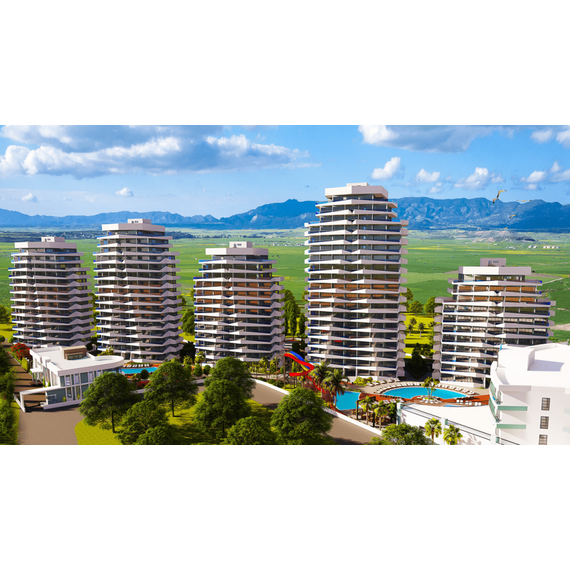 Apartment 2-room 1+1 in Iskele (Long Beach) Cyprus area 48m² , 19 image