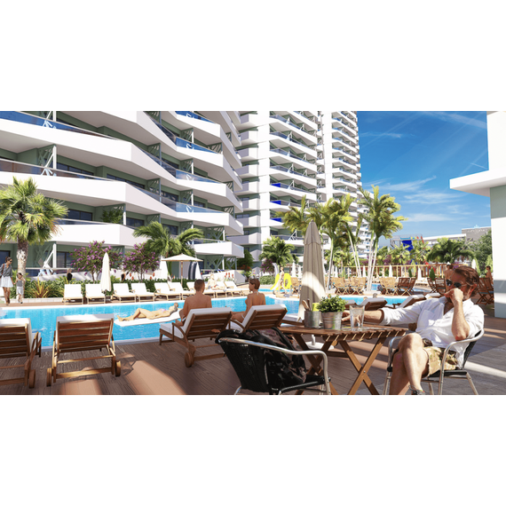 Apartment 2-room 1+1 in Iskele (Long Beach) Cyprus area 48m² , 11 image