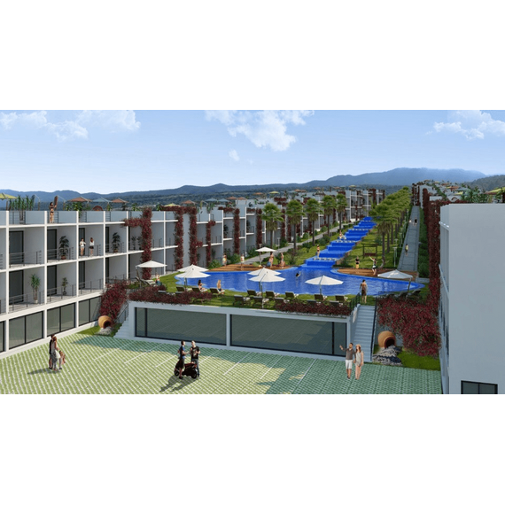 Apartment 2-room 1+1 by the sea in Esentepe Cyprus area 43m² , 9 image