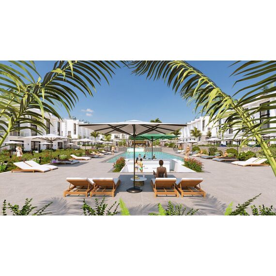 Apartment 2-room 1+1 by the sea in Kyrenia (downtown) Cyprus area 44m² , 16 image