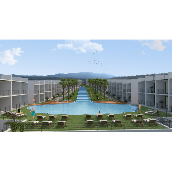 Apartment 2-room 1+1 by the sea in Esentepe Cyprus area 43m² , 16 image