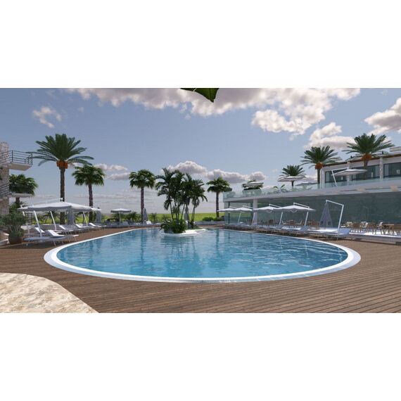 Apartment 2-room 1+1 by the sea in Esentepe Cyprus area 35m² , 16 image