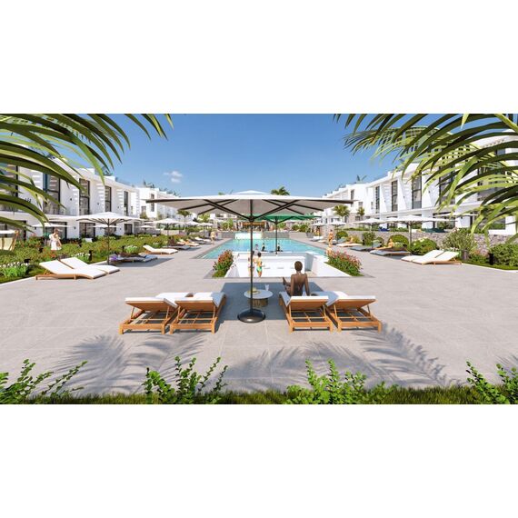 Apartment 2-room 1+1 by the sea in Kyrenia (downtown) Cyprus area 44m² , 8 image