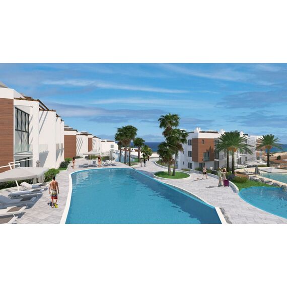 Apartment 2-room 1+1 by the sea in Kyrenia (downtown) Cyprus area 60m² , 4 image
