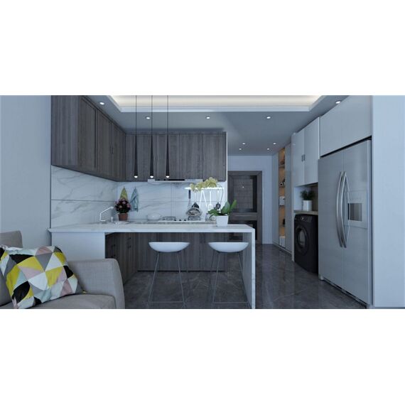Apartment 2-room 1+1 by the sea in Famagusta (downtown) Cyprus area 44m² , 10 image