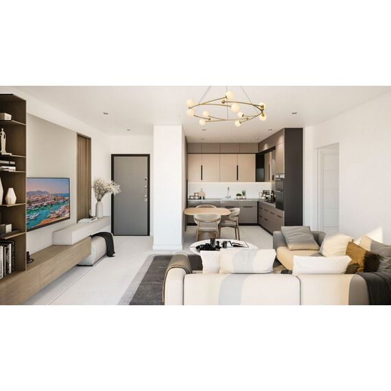 Apartment 3-room 2+1 by the sea in Famagusta (downtown) Cyprus area 80m² , 4 image