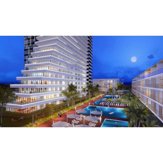 Apartment 2-room 1+1 by the sea in Iskele (Long Beach) Cyprus area 56m² , 5 image