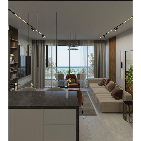 Apartment 2-room 1+1 by the sea in Kyrenia (downtown) Cyprus area 40m² , 17 image