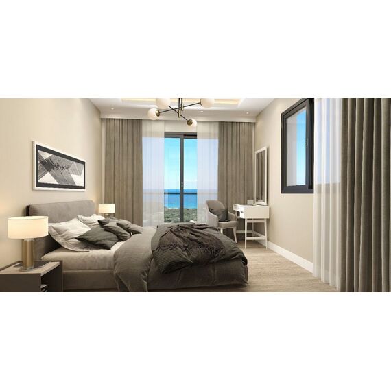 Apartment 3-room 2+1 by the sea in Famagusta (downtown) Cyprus area 80m² , 3 image