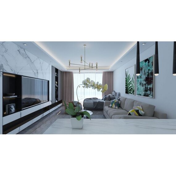 Apartment 2-room 1+1 by the sea in Famagusta (downtown) Cyprus area 44m² , 11 image