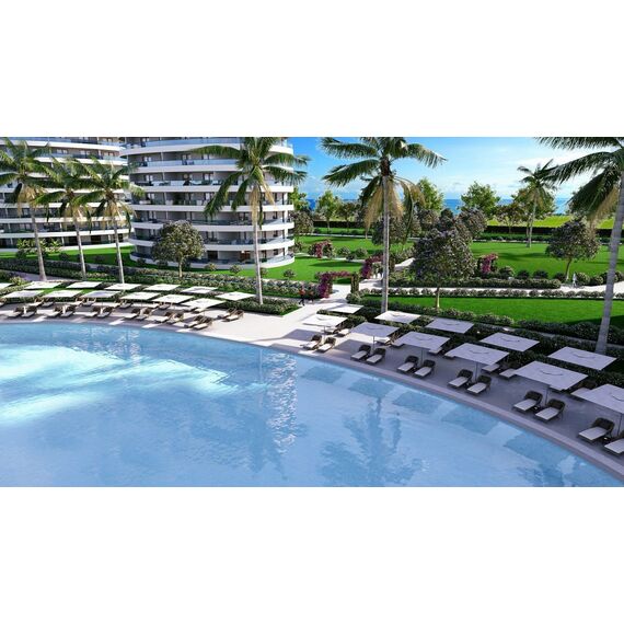 Apartment 2-room 1+1 by the sea in Famagusta (downtown) Cyprus area 45m² , 3 image