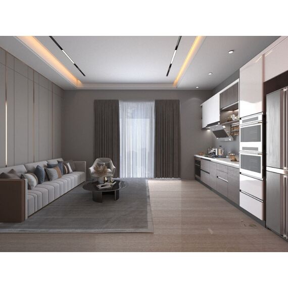Apartment 2-room 1+1 by the sea in Kyrenia (downtown) Cyprus area 50m² , 12 image