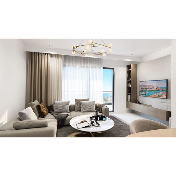 Apartment 3-room 2+1 by the sea in Famagusta (downtown) Cyprus area 80m² , 7 image