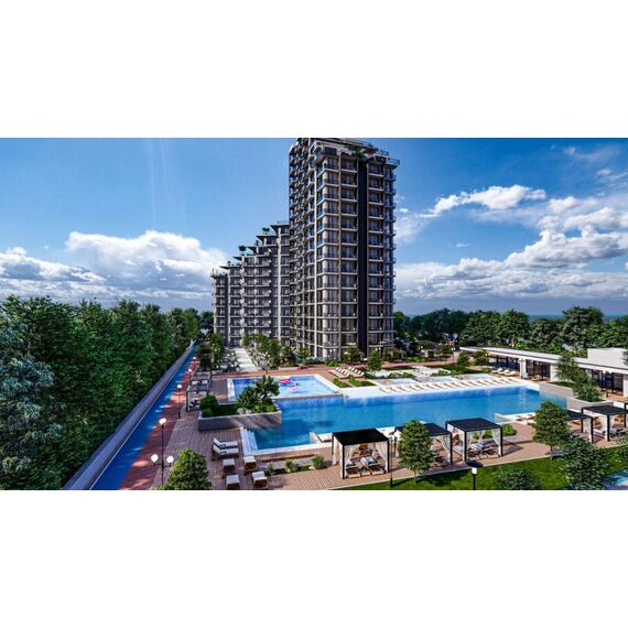 Apartment 2-room 1+1 by the sea in Kazivera (Kazivera) Cyprus area 70m² , 9 image
