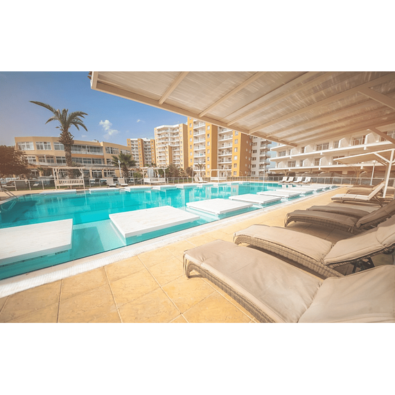Apartment 2-room 1+1 by the sea in Iskele (Long Beach) Cyprus area 60m² , 4 image
