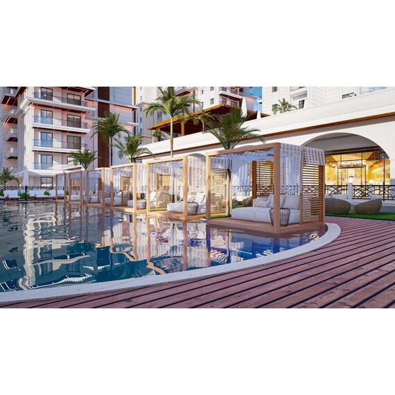 Apartment 2-room 1+1 by the sea in Iskele (Long Beach) Cyprus area 66m² , 14 image