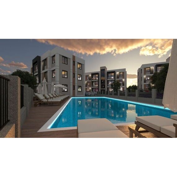 Apartment 2-room 1+1 by the sea in Lapithos (Lapta) Cyprus area 48m² , 10 image