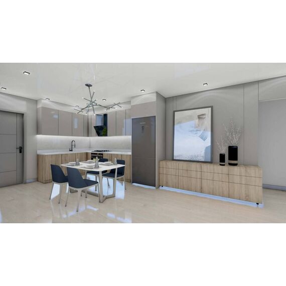 Apartment 2-room 1+1 by the sea in Iskele (Long Beach) Cyprus area 66m² , 3 image