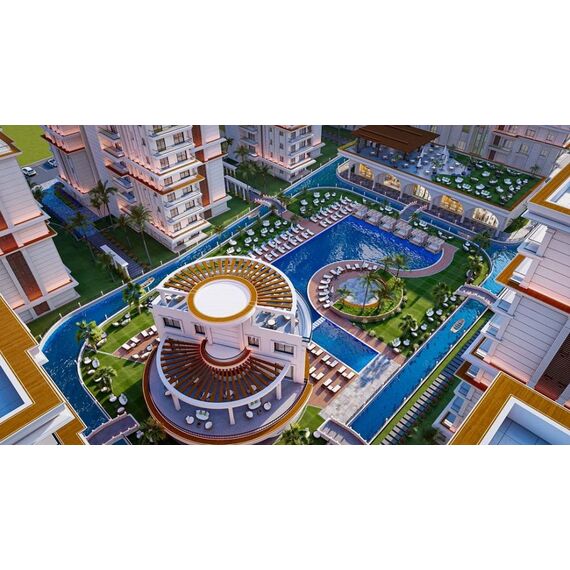 Apartment 2-room 1+1 by the sea in Iskele (Long Beach) Cyprus area 66m² , 2 image