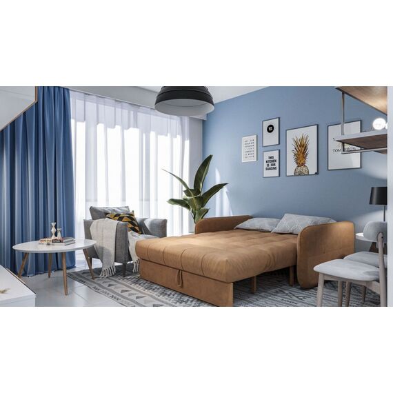Apartment 2-room 1+1 by the sea in Famagusta (downtown) Cyprus area 58m² , 3 image