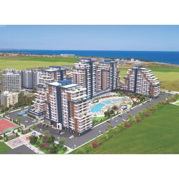 Квартира 2-комнатная 1+1 у моря в Фамагусте (Газимагуса) площадь 75м², изображение 2