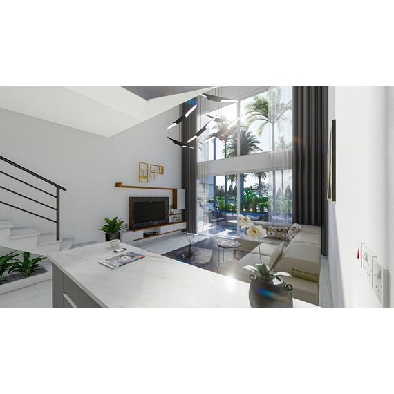 Apartment 2-room 1+1 by the sea in Famagusta (downtown) Cyprus area 56.6m² 3 floor, 6 image