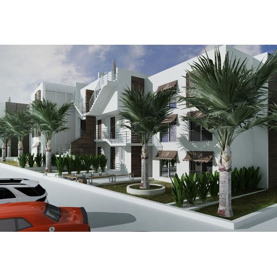 Apartment 2-room 1+1 by the sea in Kyrenia (downtown) Cyprus area 43m² , 6 image