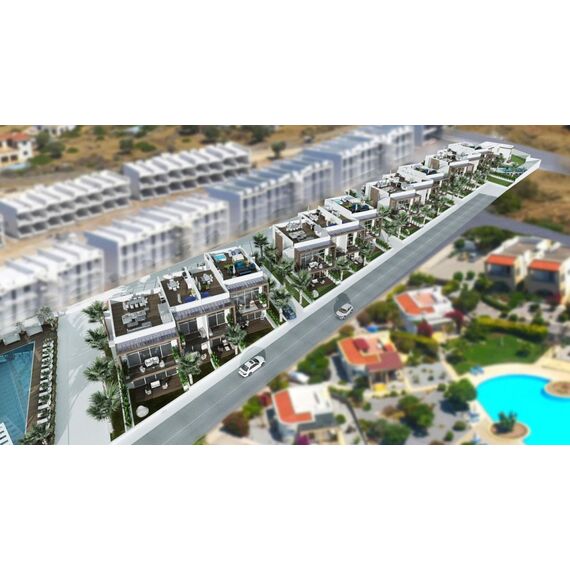 Apartment 2-room 1+1 by the sea in Kyrenia (downtown) Cyprus area 43m² , 16 image