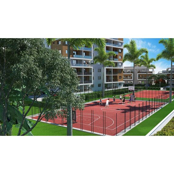 Apartment 2-room 1+1 by the sea in Iskele (Long Beach) Cyprus area 52m² , 13 image