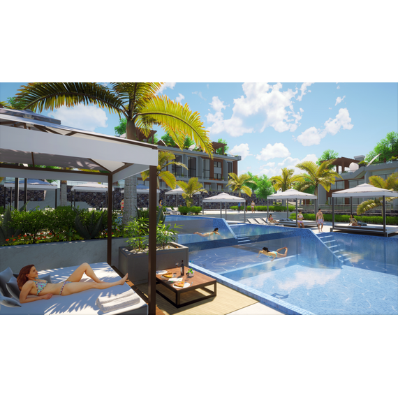 Apartment 2-room 1+1 by the sea in Esentepe Cyprus area 42m² , 3 image
