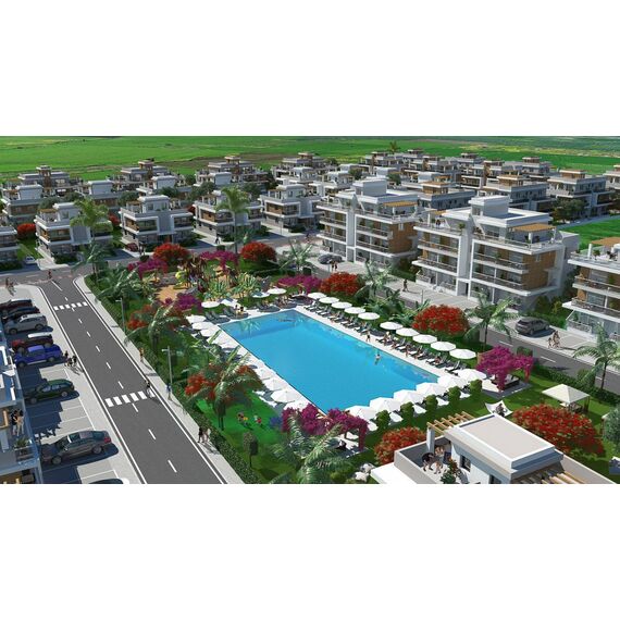 Apartment 2-room 1+1 by the sea in Iskele (Long Beach) Cyprus area 52m² , 2 image