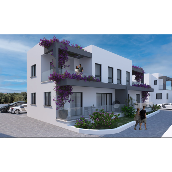 Apartment 2-room 1+1 by the sea in Alsancak Cyprus area 50m² 2 floor, 10 image