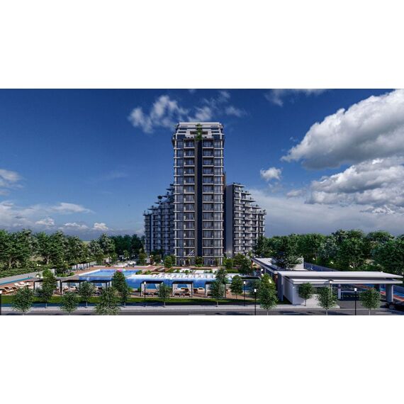 Apartment 2-room 1+1 by the sea in Kazivera (Kazivera) Cyprus area 50m² , 10 image
