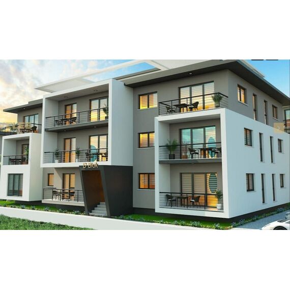 Apartment 2-room 1+1 by the sea in Alsancak Cyprus area 58m² 
