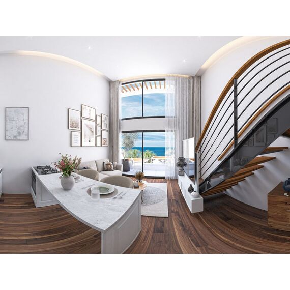 Apartment 3-room 2+1 by the sea in Bahcheli Cyprus area 137m² , 15 image