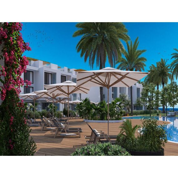Apartment 2-room 1+1 by the sea in Esentepe Cyprus area 65m² , 10 image