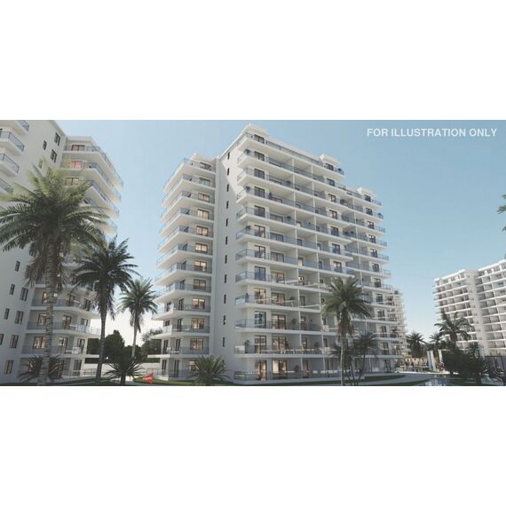Apartment 2-room 1+1 by the sea in Iskele (Long Beach) Cyprus area 46m² 4 floor, 13 image