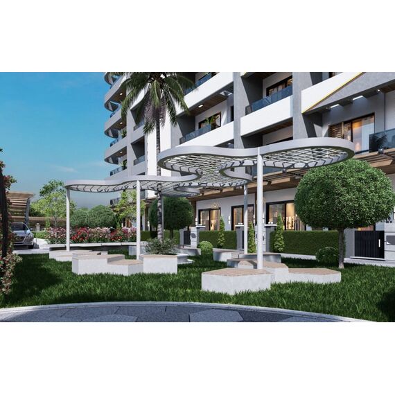 Квартира 2-комнатная 1+1 в Лефке (Лефке) площадь 62.4м²