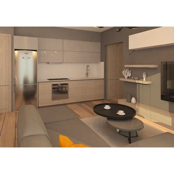 Apartment 2-room 1+1 by the sea in Alsancak Cyprus area 58m² , 6 image