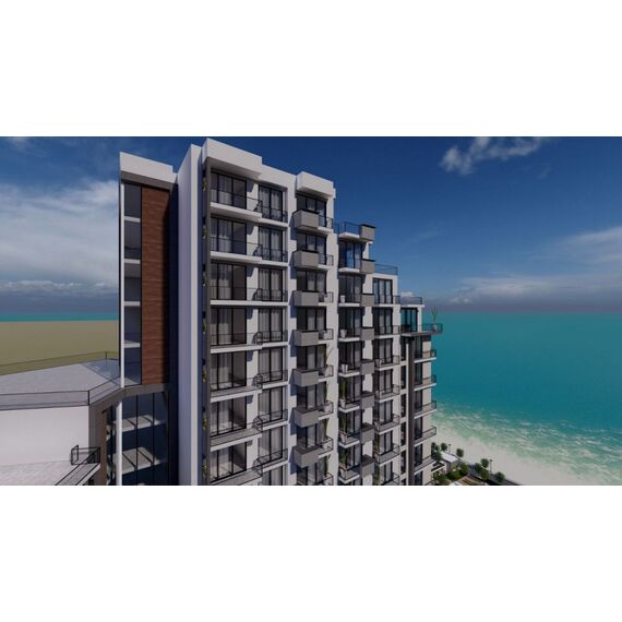 Apartment 2-room 1+1 by the sea in Kazivera (Kazivera) Cyprus area 50m² , 5 image
