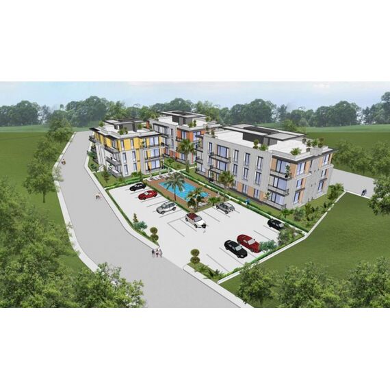 Apartment 2-room 1+1 by the sea in Alsancak Cyprus area 58m² , 10 image