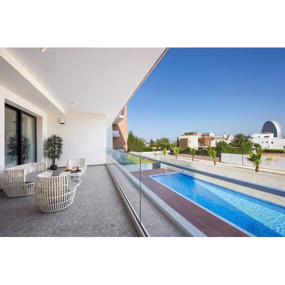 Apartment 1-room 2+1 by the sea in Limassol Cyprus area 124m² , 6 image