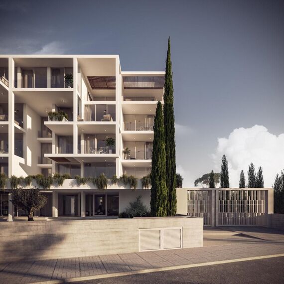Apartment 2-room 1+1 in Paphos (downtown) (Paphos) Cyprus area 75m² 2 floor