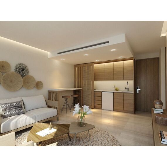 Apartment 1-room 1+0 studio by the sea in Larnaca Cyprus area 145m² 1 floor, 4 image
