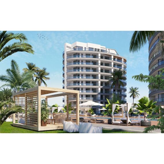 Apartment 1-room 1+0 studio by the sea in Kazivera Cyprus area 80m² 9 floor, 8 image