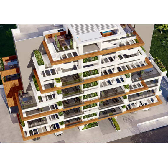 Квартира 1-комнатная 3+1 у моря в Ларнаке площадь 191м² 6 этаж, изображение 6