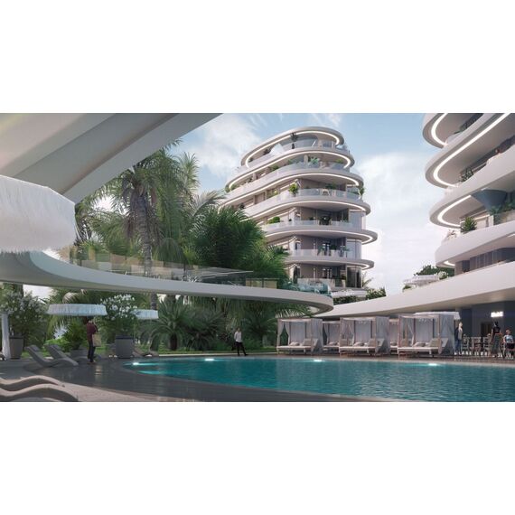 Apartment 1-room 1+0 studio by the sea in Limassol Cyprus area 140m² , 6 image